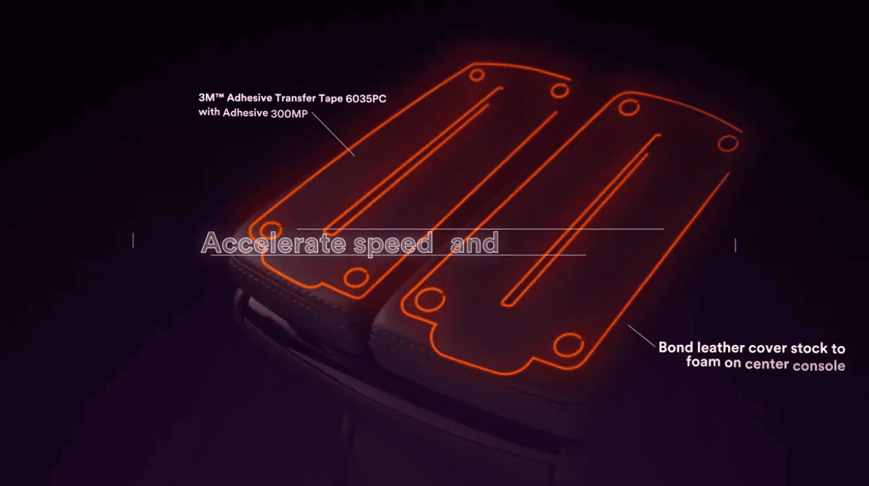 3M™ Double Sided Tapes for the Automotive Interior Design