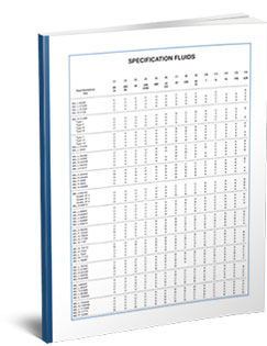 Specification Fluids
