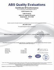 ISO Certification - NC