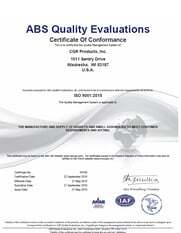 ISO Certification - WI